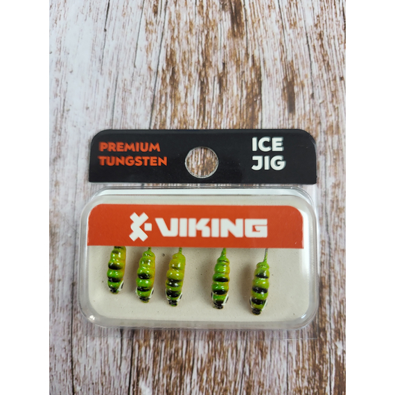 Мормишка вольфрамова Viking Fishing Shrimp 0.91g 9mm Hot3 (5шт), Розмір/Вага: 9мм/0.91г, Колір мормишки: Hot3, фото , изображение 3