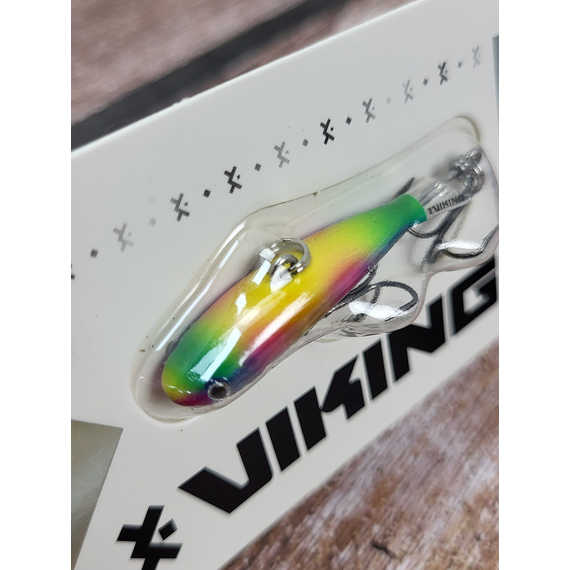 Балансир Viking Fishing Mate Ice Jig 40mm 6g #16 European Values, Розмір/Вага: 40мм/6г, Колір балансиру: #16 European Values, фото , изображение 8