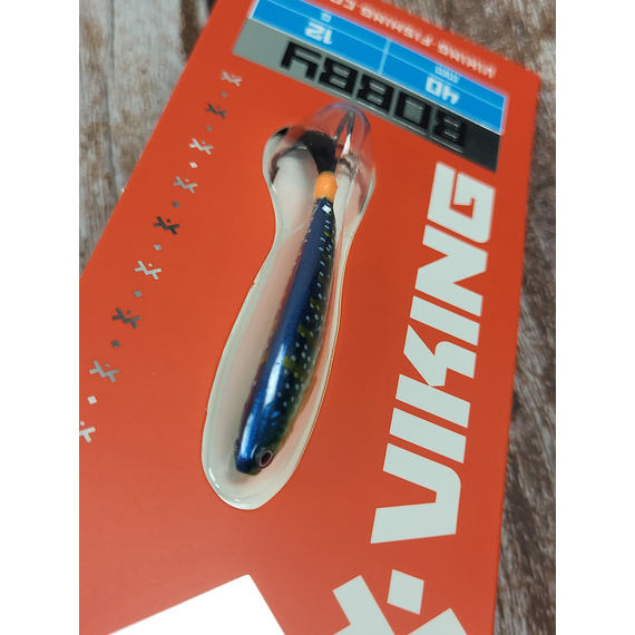 Бокоплав Viking Fishing Bobby 40mm 12.0g #21 Kingfisher Green, Розмір/Вага: 40мм/12г, Колір бокоплаву: #21 Kingfisher Green, фото , изображение 8