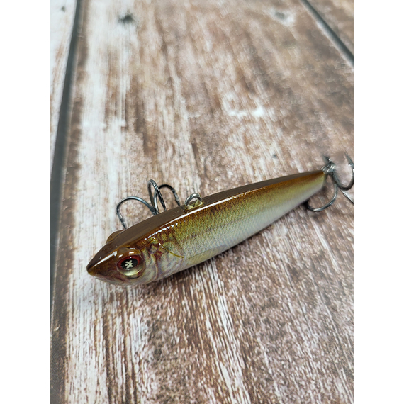 Зимовий воблер Viking Fishing Outcast Vib HV 70mm 28g #08 Zander (зимова приманка для ловлі з льоду), Колір: Zander, Розмір/Вага: 70мм/28г, фото , изображение 5