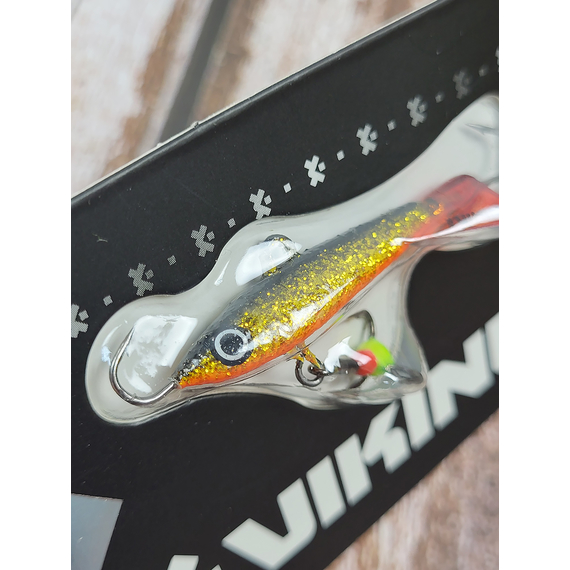 Балансир Viking Fishing Yeti Ice Jig 40mm 7.0g #10 Golden Dark, Розмір/Вага: 40мм/7г, Колір балансиру: #10 Golden Dark, фото , изображение 7