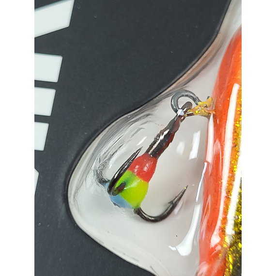 Балансир Viking Fishing Yeti Ice Jig 40mm 7.0g #10 Golden Dark, Розмір/Вага: 40мм/7г, Колір балансиру: #10 Golden Dark, фото , изображение 9
