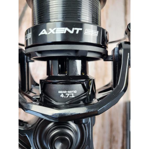 Котушка Brain Axent SE 5000S — тягова фідерна котушка з двома кліпсами, 7+1 підшипник, швидкий фрикціон, 4.7:1, фото , изображение 7