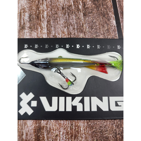 Балансир Viking Fishing Yeti Ice Jig 75mm 36.0g #02 Green Glam, Розмір/Вага: 75мм/36г, Колір балансиру: #2 Green Glam, фото , изображение 6