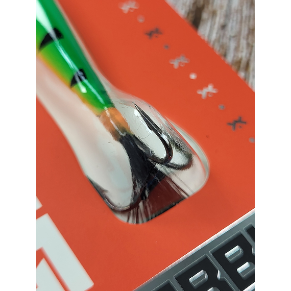 Бокоплав Viking Fishing Bobby 48mm 18.0g #04 Fire Perch, Размер/Вес: 48мм/18г, Цвет бокоплава: #04 Fire Perch, фото , изображение 7