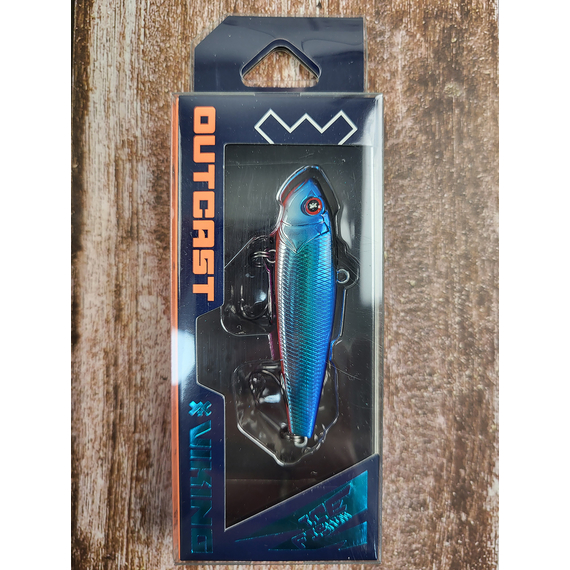 Зимовий воблер Viking Fishing Outcast Vib 60mm 12.0g #05 Blue Back (зимова приманка для ловлі з льоду), Колір: Blue Back, Розмір/Вага: 60мм/12г, фото , изображение 2