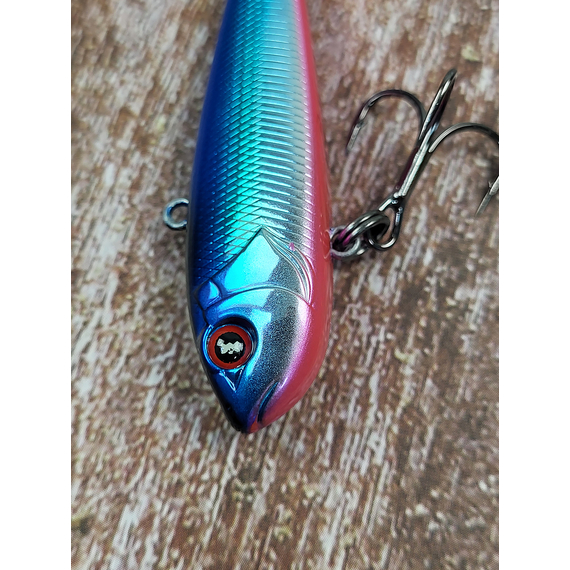 Зимовий воблер Viking Fishing Outcast Vib 60mm 12.0g #05 Blue Back (зимова приманка для ловлі з льоду), Колір: Blue Back, Розмір/Вага: 60мм/12г, фото , изображение 7