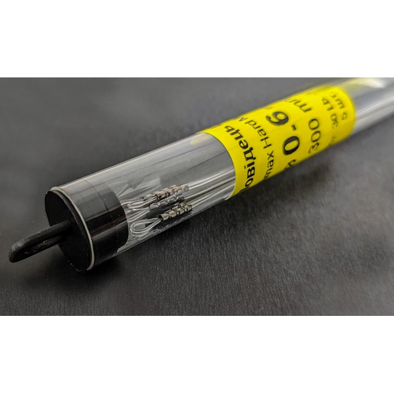 Повідець DS Climax Hard Mono 30см 0.50мм 20lb/9.1кг (5шт/уп) + тубус, Розривне навантаження: 20lb/9.1кг, Довжина повідка: 30см, фото , изображение 4