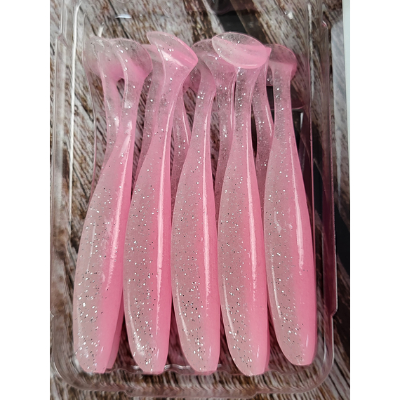 Силікон Keitech Easy Shiner 3" (10 шт/упак), колір:ea#10 pink silver glow, Довжина силікону: 3" (7.6 см), Колір силікону: EA#10 Pink Silver Glow, фото , изображение 6