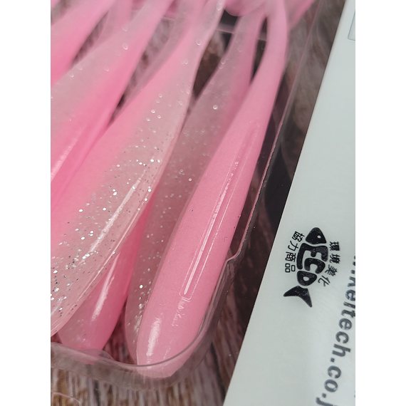 Силікон Keitech Easy Shiner 3" (10 шт/упак), колір:ea#10 pink silver glow, Довжина силікону: 3" (7.6 см), Колір силікону: EA#10 Pink Silver Glow, фото , изображение 7