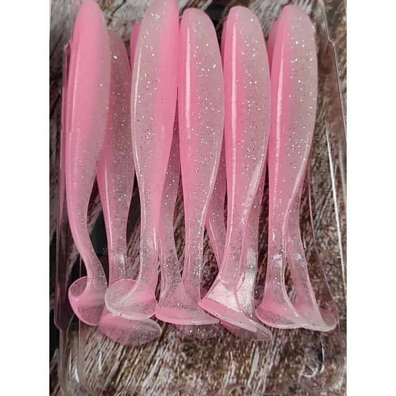 Силікон Keitech Easy Shiner 3" (10 шт/упак), колір:ea#10 pink silver glow, Довжина силікону: 3" (7.6 см), Колір силікону: EA#10 Pink Silver Glow, фото , изображение 9