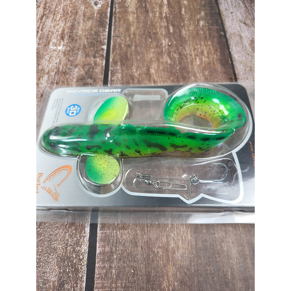 Силикон Savage Gear 3D Burbot FS 250mm 75.0g 03-FireTiger (поштучно), Длина силикона: 250mm, Расцветка силикона: 03-FireTiger, фото , изображение 9
