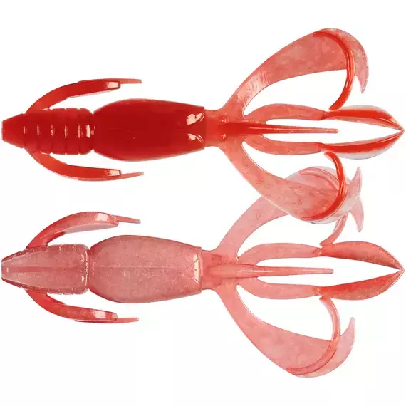 Силікон Keitech Crazy Flapper 2" EA#24 Crab Stick (8 шт / уп), Длина силикона: 2" (5.1 см), Расцветка силикона: EA#24 Crab Stick, фото 