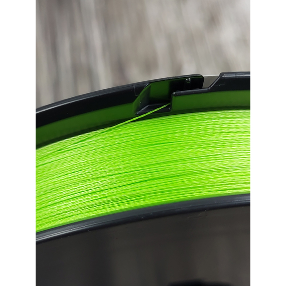 Шнур Shimano Kairiki 4 PE (Hi-Vis Orange) 150m 0.13mm 7.4kg [CLONE], Диаметр: 0.13mm, Выберите цвет: салатовий, фото , изображение 9