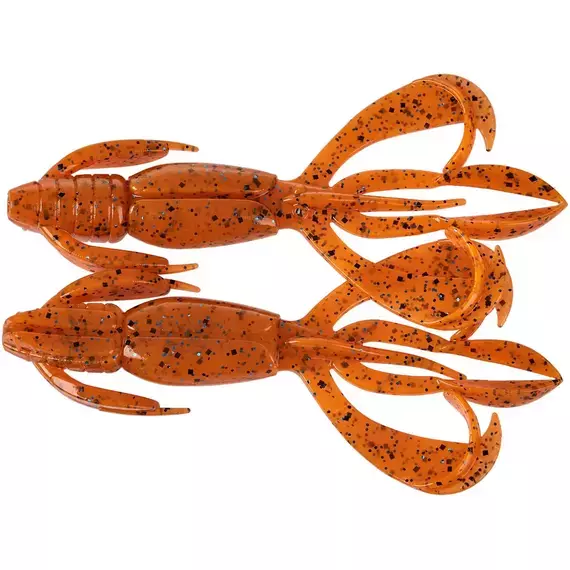Силікон Keitech Crazy Flapper 2" EA#13 spicy mustard/blue (8 шт/уп), Длина силикона: 2" (5.1 см), Расцветка силикона: ea#13 spicy mustard/blue, фото 