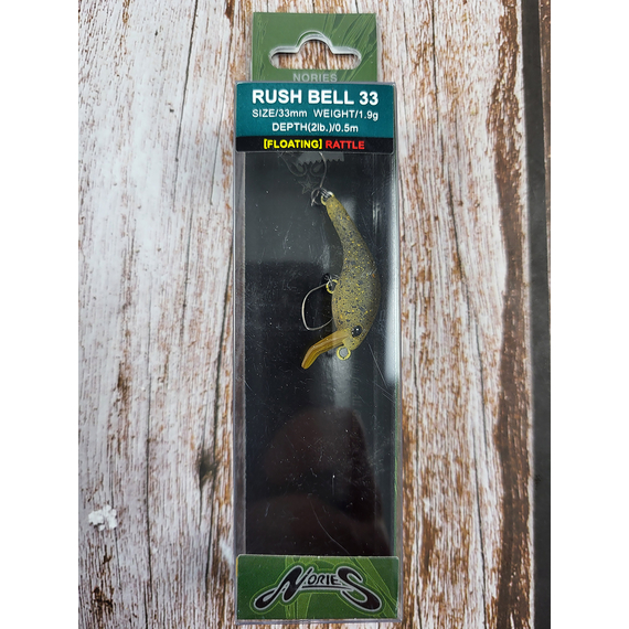 Воблер Nories Rush Bell 33F 33mm 1.9g #343M, Розмір/Вага: 33мм/1.9г, Колір воблера: 343M, фото , изображение 3