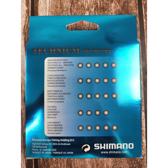 Жилка Shimano Technium Invisitec 300m 0.165mm 2.7kg, Діаметр: 0.165, Розмотування: 300m, фото , изображение 5
