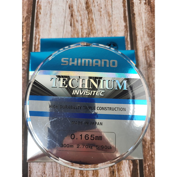 Жилка Shimano Technium Invisitec 300m 0.165mm 2.7kg, Діаметр: 0.165, Розмотування: 300m, фото , изображение 6