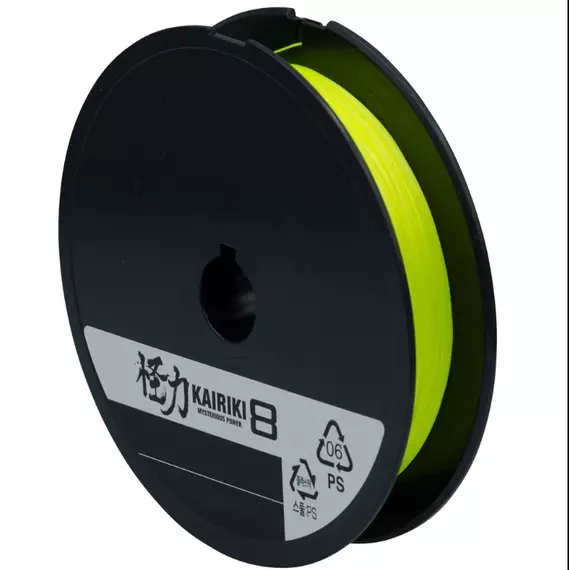 Шнур Shimano Kairiki 8 PE 150m 0.16mm 10.3kg жовтий (Japan), Діаметр: 0.16mm, Розмотування: 150m, Колір: жовтий, фото , изображение 2