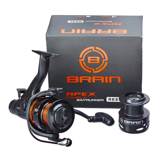 Котушка Brain Apex Double Baitrunner 3000 6+1BB 5.1:1, Розмір шпулі: 3000, фото , изображение 5