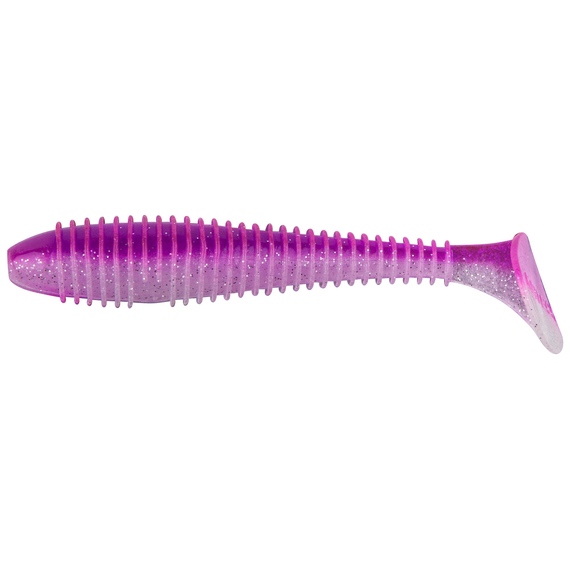 Силикон Keitech Swing Impact FAT 4.3" (6 шт/упак), цвет: pal#14 glamorous pink, Длина силикона: 4.3" (10.9 см), Расцветка силикона: PAL#14 Glamorous Pink, фото , изображение 2
