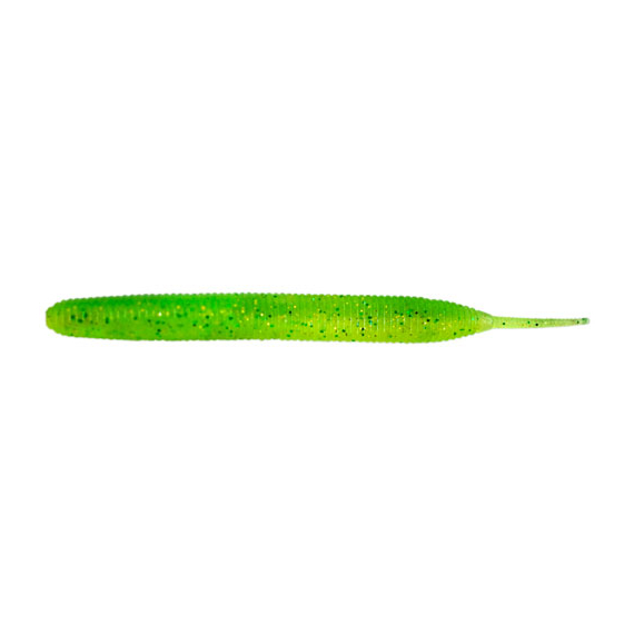 Силікон Keitech Sexy Impact 2.8" 12, колір:424 lime chartreuse, Довжина силікону: 2.8" (7.1 см), Колір силікону: 424 Lime Chartreuse, фото , изображение 2