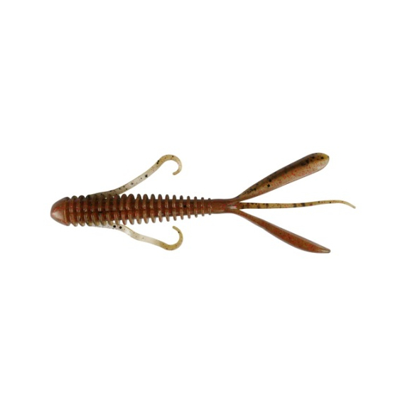 Силікон Keitech Hog Impact 3.5" (10 шт/упак), колір:404 red crawdad, Довжина силікону: 3.5" (8.9 см), Колір силікону: 404 Red Crawdad, фото , изображение 2