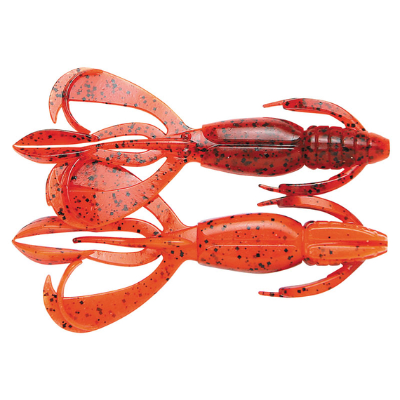 Силикон Keitech Crazy Flapper 3.6" (7 шт/упак), цвет: 407 delta craw, Длина силикона: 3.6" (9.1 см), Расцветка силикона: 407 Delta Craw, фото 