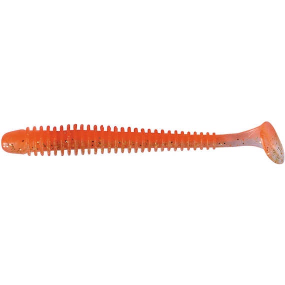 Силікон Keitech Swing Impact 4.5" (6 шт/упак), колір:ea#06 orange flash, Довжина силікону: 4.5" (11.4 см), Колір силікону: EA#06 Orange Flash, фото , изображение 2