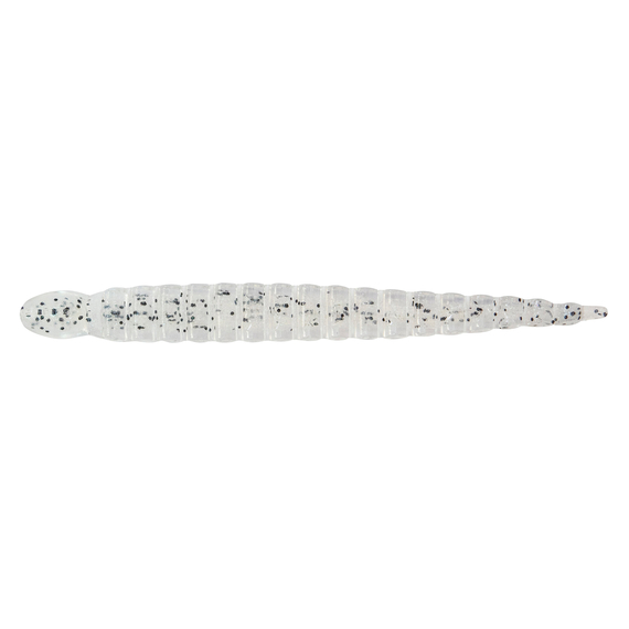 Силикон Keitech Custom Leech 3" (10 шт/упак), цвет:109 ice fish, Длина силикона: 3" (7.6 см), Расцветка силикона: 109 Ice Fish, фото 