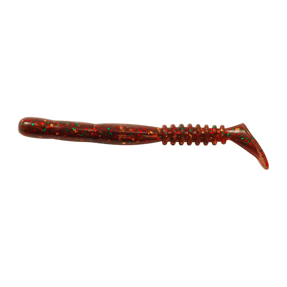 Силікон Reins Rockvibe Shad 2" U003 UV Sculpin (ультрафиолет) (20шт/уп), Довжина силікону: 2.0" (5,08 см), Колір силікону: 003 UV Sculpin (ультрафиолет), фото 