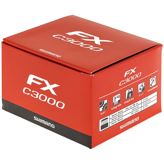 Котушка SHIMANO FX C3000 FC, Розмір шпулі: C3000, фото , изображение 9
