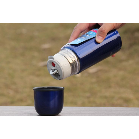 Термос ZOJIRUSHI (Японія) SV-GR35AA 0.35л синій, Колір: синий, Об'єм (л): 0.35, фото , изображение 4
