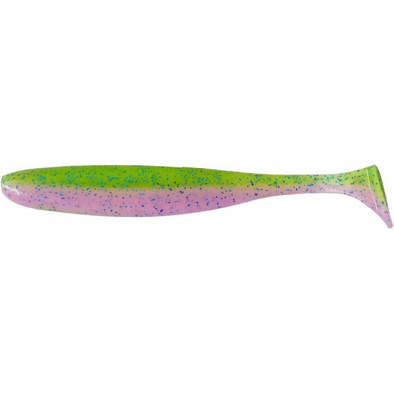 Силікон Keitech Easy Shiner 4" (7 шт/уп), колір:ea#16 cotton candy blue f, Довжина силікону: 4" (10.2 см), Колір силікону: ea#16 cotton candy blue f, фото , изображение 2