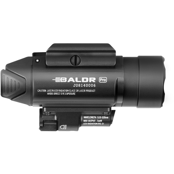 Фонарь Olight Baldr Pro ЛЦУ, зеленый лазер к:черный, фото , изображение 5