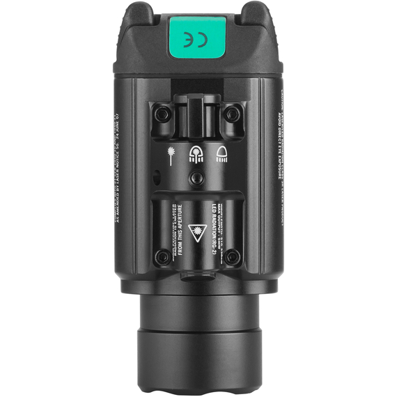 Фонарь Olight Baldr Pro ЛЦУ, зеленый лазер к:черный, фото , изображение 6