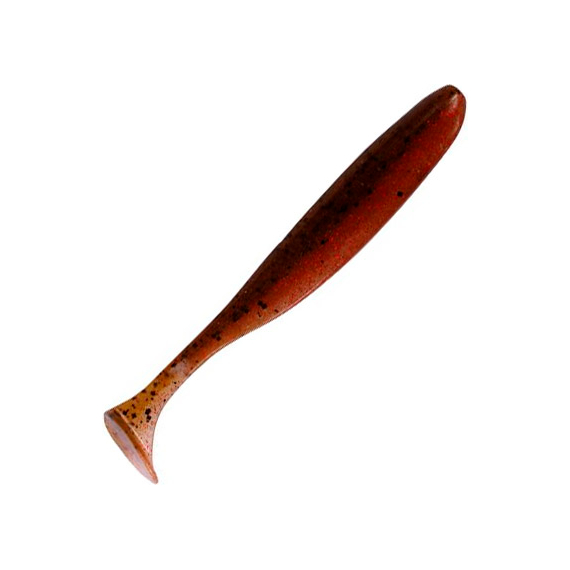 Силикон Keitech Easy Shiner 4" (7 шт/упак), цвет:404 red crawdad, Длина силикона: 4" (10.2 см), Расцветка силикона: 404 Red Crawdad, фото 