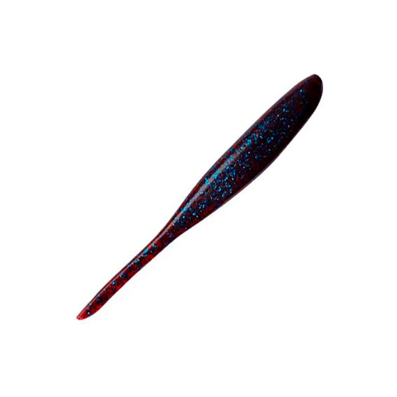 Силикон Keitech Shad Impact 4" (8 шт/упак), цвет: ea#03 grape, Длина силикона: 4" (10.2 см), Расцветка силикона: EA#03 Grape, фото 
