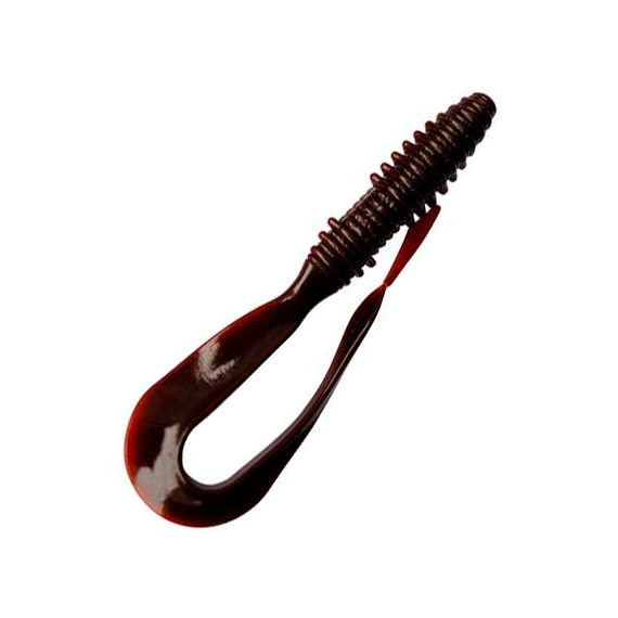 Силікон Keitech Mad Wag 7" (6 шт/упак), колір:008 scuppernong, Довжина силікону: 7" (17.8 см), Колір силікону: 008 Scuppernong, фото 