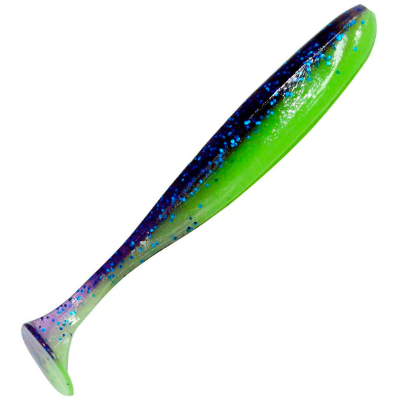 Силикон Keitech Easy Shiner 6.5" (3 шт/упак) ц: pal#06 violet lime berry, Длина силикона: 6.5" (16.5 см), Расцветка силикона: PAL#06 Violet Lime Berry, фото 