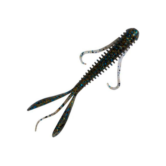 Силікон Keitech Hog Impact 4" (8 шт/упак), колір:205 bluegill, Довжина силікону: 4" (10.2 см), Колір силікону: 205 Bluegill, фото 
