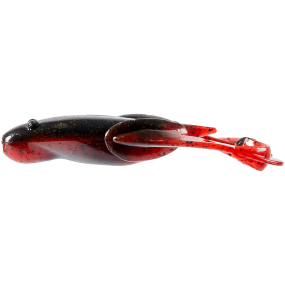 Силікон Keitech Noisy Flapper 3.5" (5 шт/уп), колір:467 black red berry, фото , изображение 2