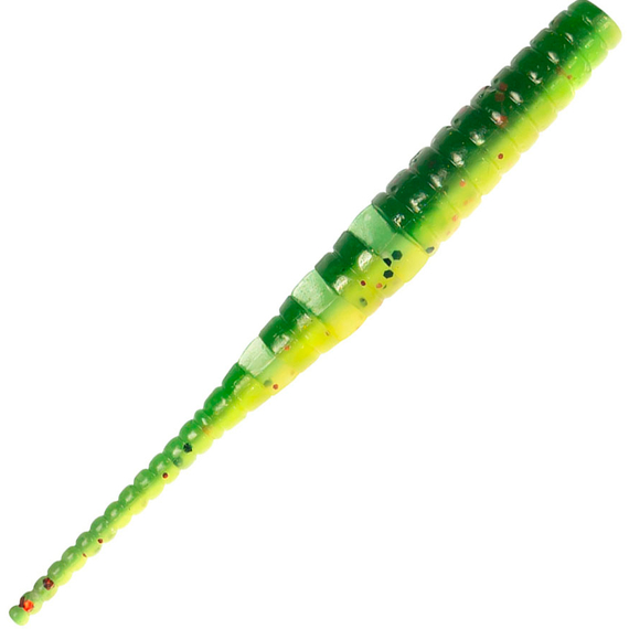 Силикон Select Javik 1.8" col.203 - съедобный червь для окуня и нано-джига (9 шт.), Длина силикона: 1.8" (4.57 см), Расцветка силикона: 203, фото 