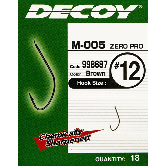 Гачок Decoy M-005 Zero-Pro 14, 18 шт/уп, фото 