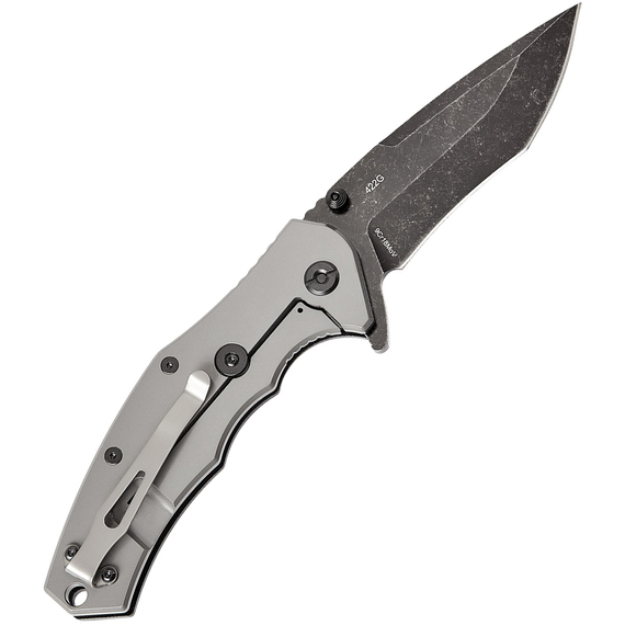 Нож SKIF Griffin II BSW Black, сталь - 9Cr18MoV, рукоятка - G10, общая длина - 218 мм, длина клинка - 94 мм, Выберите цвет: Black, Выберите покрытие: чорний стоунвош, фото , изображение 2