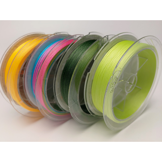 Шнур рыболовный Select Basic PE 150m, 0.08mm, 8Lb/4kg, цвет: темно-зеленый, Диаметр: 0.08mm, Размотка: 150m, Выберите цвет: темно-зелений, фото , изображение 2