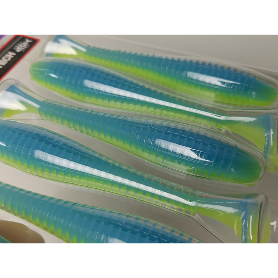 Силікон Keitech Swing Impact FAT 4.3" (6 шт/упак), колір:pal#03 ice chartreuse, Довжина силікону: 4.3" (10.9 см), Колір силікону: PAL#03 Ice Chartreuse, фото , изображение 8