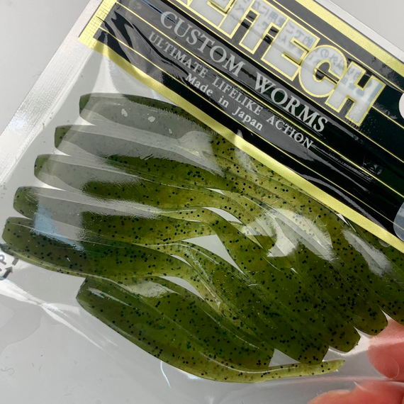 Силікон Keitech Shad Impact 2" (12 шт/упак), колір:102 watermelon pp., Довжина силікону: 2" (5.1 см), Колір силікону: 102 Watermelon PP, фото , изображение 7