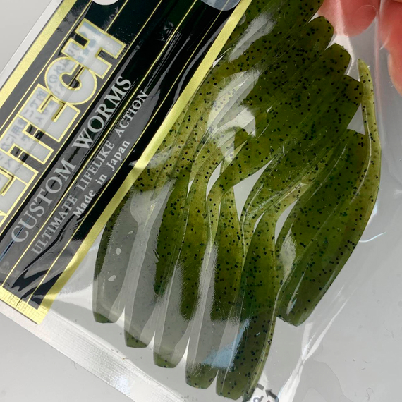 Силікон Keitech Shad Impact 2" (12 шт/упак), колір:102 watermelon pp., Довжина силікону: 2" (5.1 см), Колір силікону: 102 Watermelon PP, фото , изображение 6