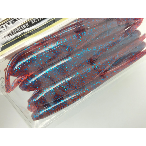 Силикон Keitech Shad Impact 4" (8 шт/упак), цвет: ea#03 grape, Длина силикона: 4" (10.2 см), Расцветка силикона: EA#03 Grape, фото , изображение 8